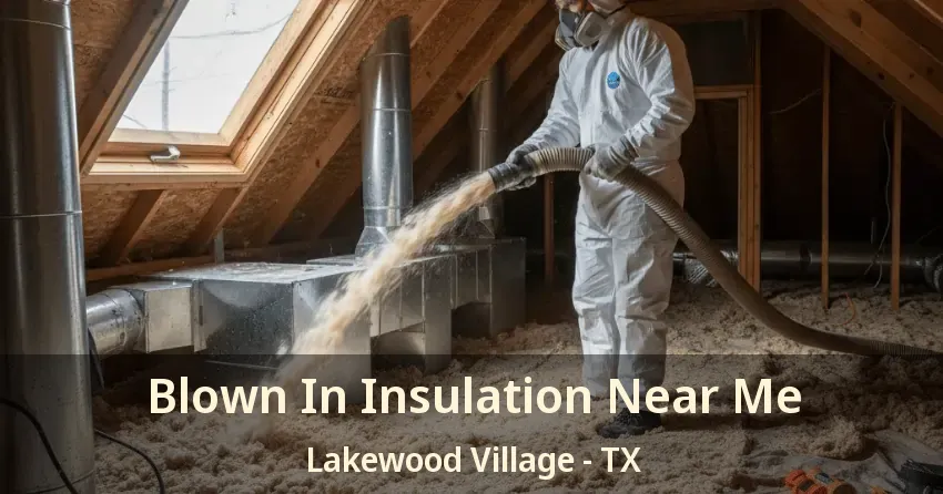 Blown In Insulation Near Me Lakewood Village - TX