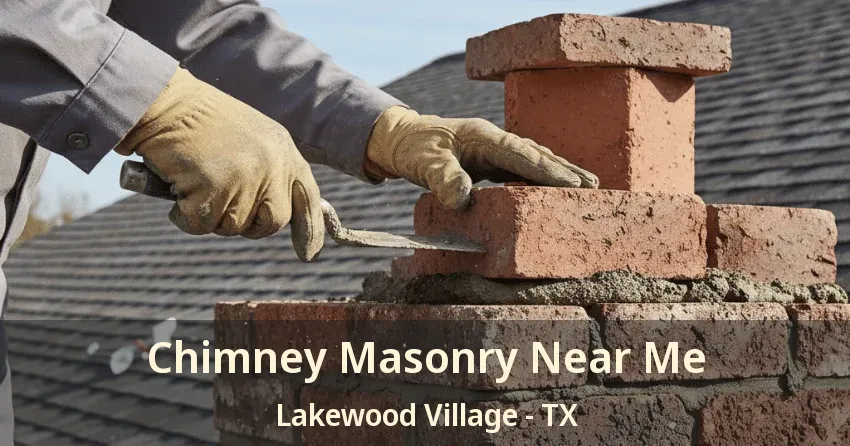Chimney Masonry Near Me Lakewood Village - TX