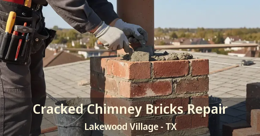Cracked Chimney Bricks Repair Lakewood Village - TX