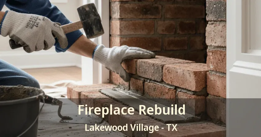 Fireplace Rebuild Lakewood Village - TX