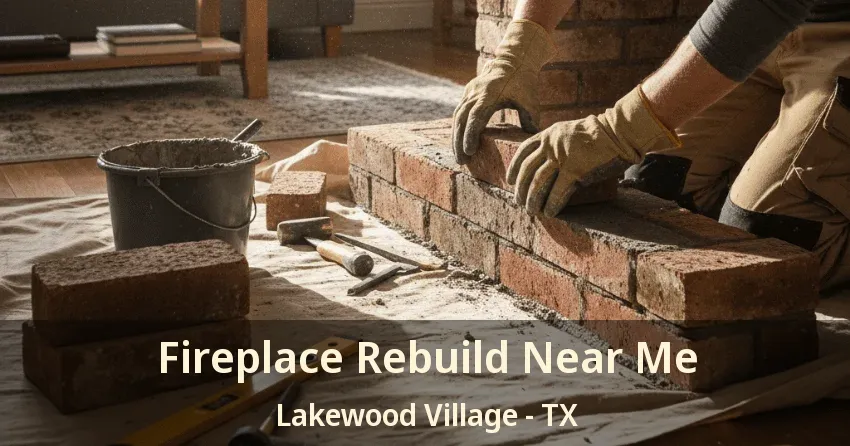 Fireplace Rebuild Near Me Lakewood Village - TX