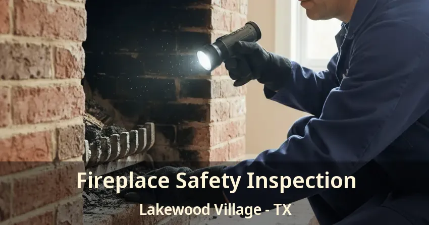 Fireplace Safety Inspection Lakewood Village - TX