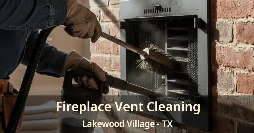 Fireplace Vent Cleaning Lakewood Village - TX