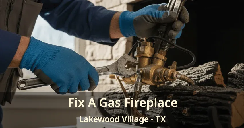 Fix A Gas Fireplace Lakewood Village - TX
