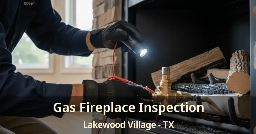 Gas Fireplace Inspection Lakewood Village - TX Gas Fireplace Inspection Lakewood Village - TX