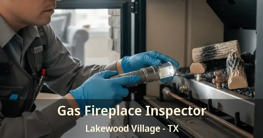 Gas Fireplace Inspector Lakewood Village - TX