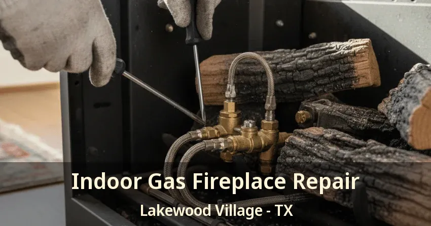 Indoor Gas Fireplace Repair Lakewood Village - TX