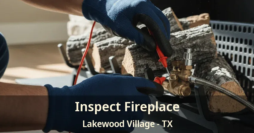 Inspect Fireplace Lakewood Village - TX