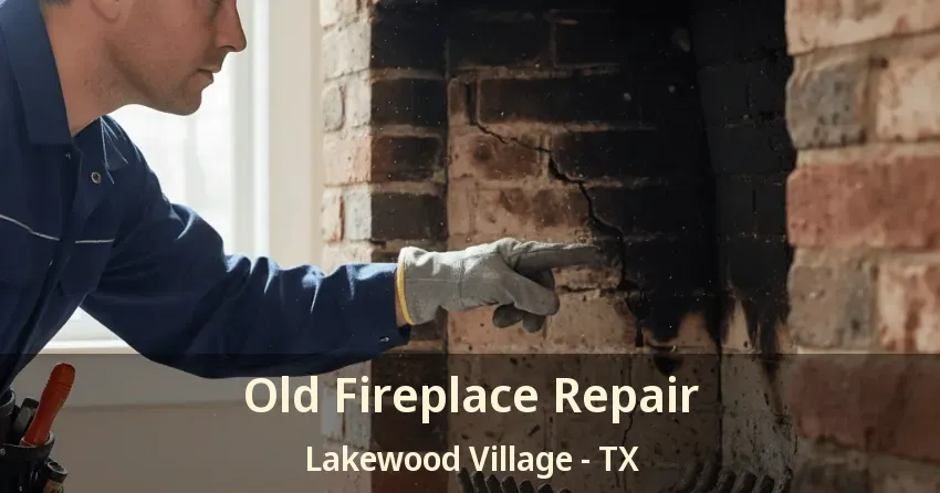 Old Fireplace Repair Lakewood Village - TX