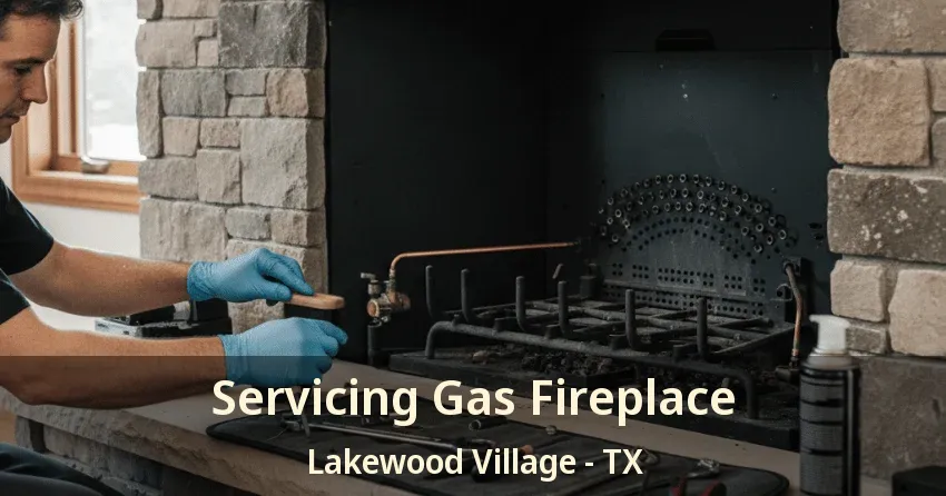 Servicing Gas Fireplace Lakewood Village - TX